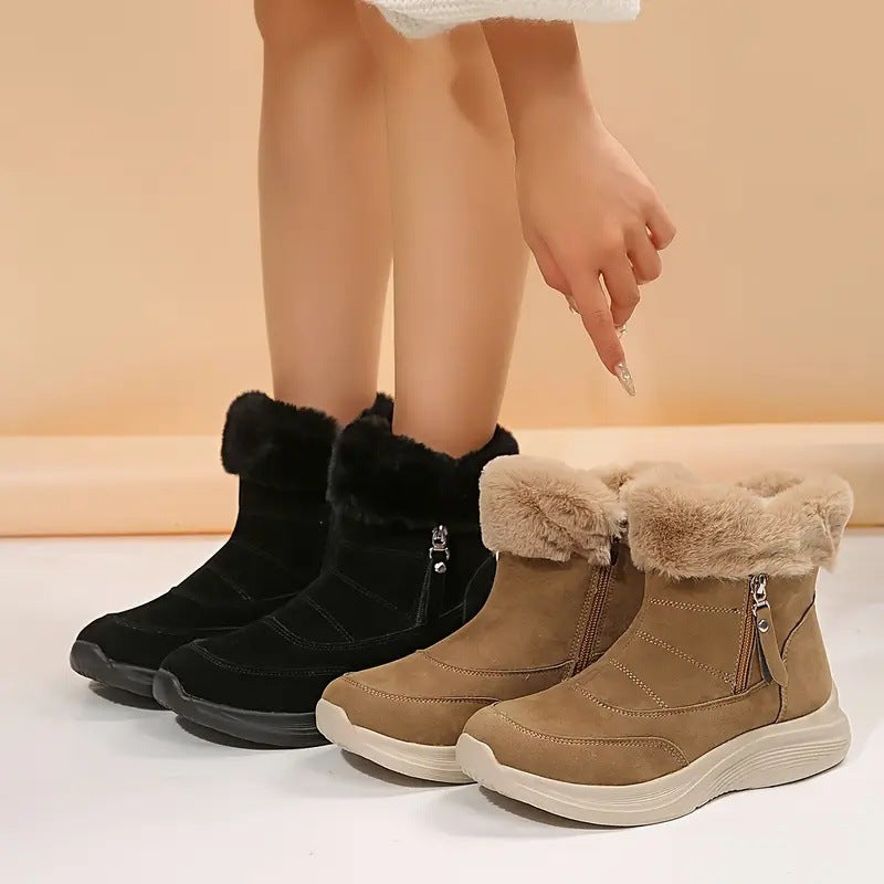 Bottes d'hiver avec amorti et adhérence supplémentaires