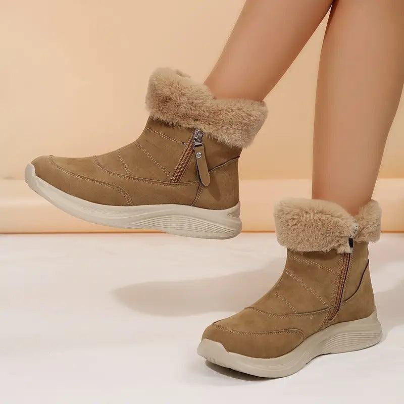 Bottes d'hiver avec amorti et adhérence supplémentaires