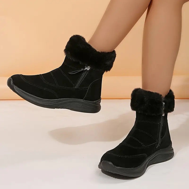 Bottes d'hiver avec amorti et adhérence supplémentaires